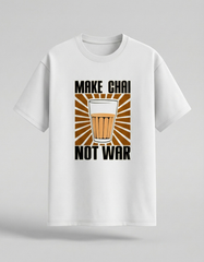 Make Chai Not War Unisex Stretch T-shirt